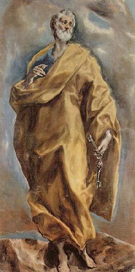 El Greco Hl. Petrus oil painting picture